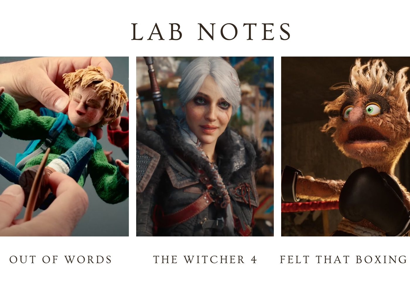 Lab Notes: Creators Are Building the Future